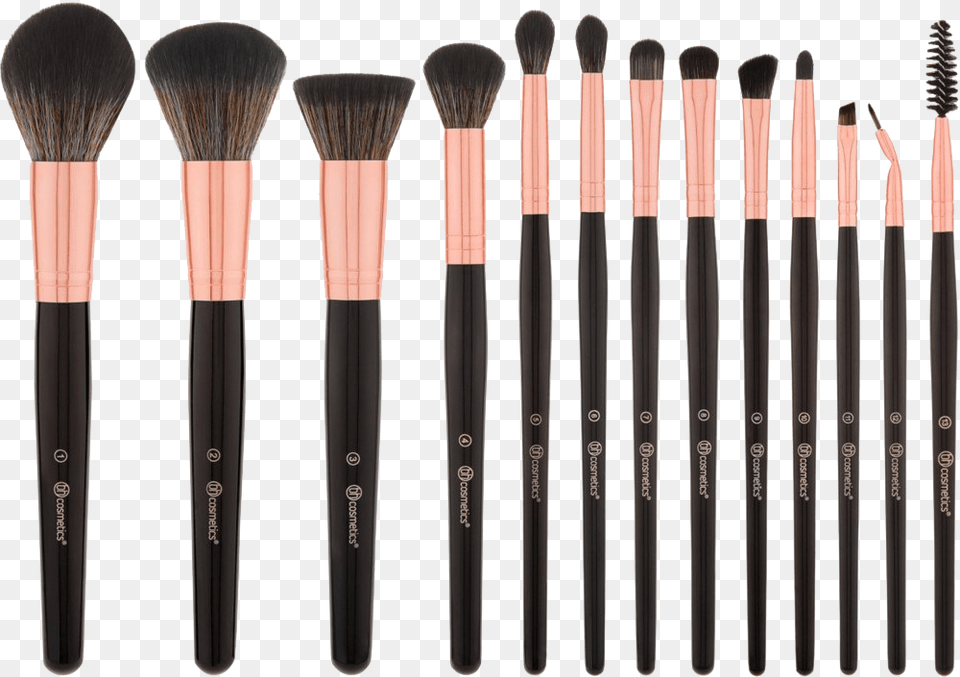 Makeup Brush Bh Cosmetics Signature Rose Gold Brush Set, Device, Tool Free Png Download