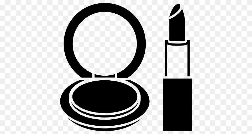 Makeup Brush Icons Download And Vector Icons, Gray Png Image
