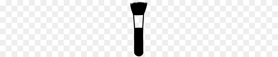 Makeup Brush Icons Noun Project, Gray Free Transparent Png