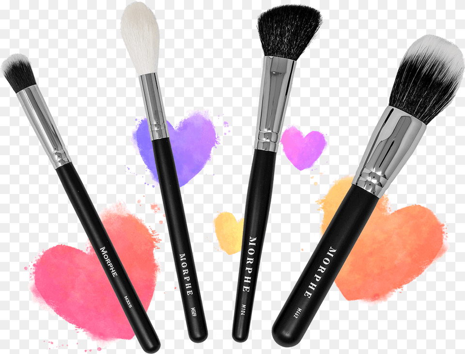 Makeup Brushes Hd Clipart Make Up Brushes, Brush, Device, Tool Free Transparent Png