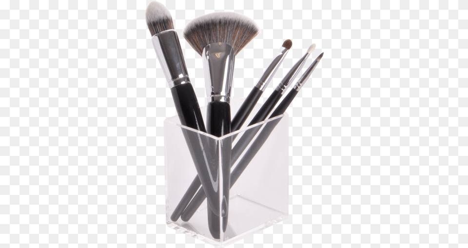 Makeup Brushes In A Cup Brush, Device, Tool Free Transparent Png