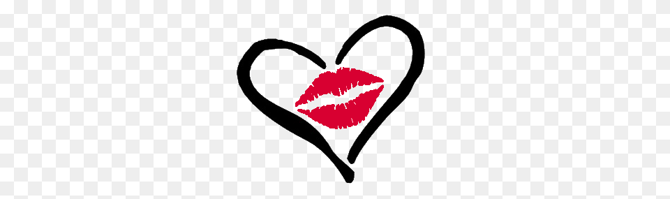 Makeup Clipart I Love, Heart, Stencil, Smoke Pipe Free Png Download