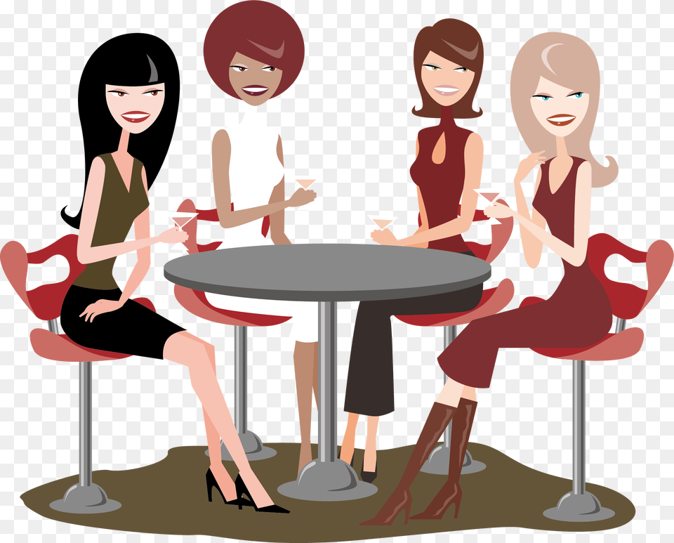 Makeup Clipart Makeup Mary Kay Mary Kay Make Up Party, Furniture, Table, Person, Adult Free Png