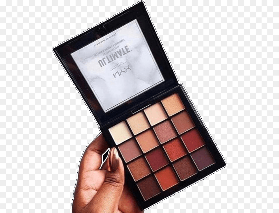 Makeup Eyeshadow And Nails Nyx Ultimate Shadow Brights Palet Watsons, Paint Container, Palette Free Png Download