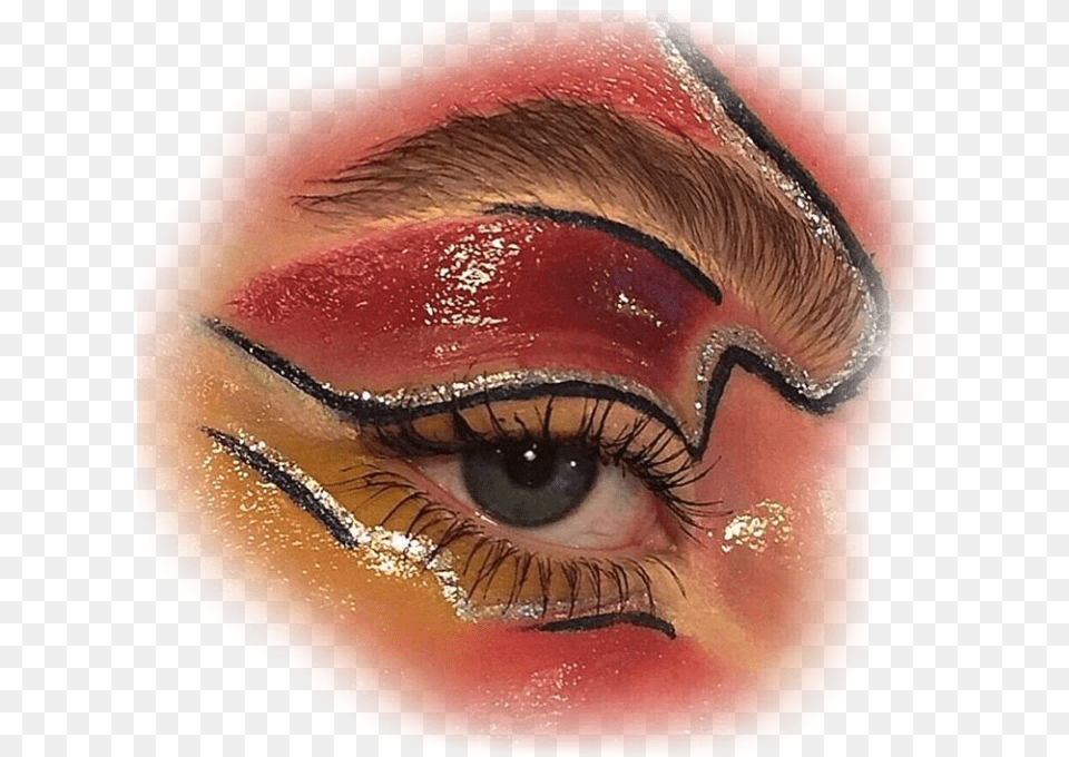Makeup Eyeshadow Eye Eyes Eyelashes Eyebrows Cool Makeup Looks, Face, Head, Person, Adult Free Transparent Png