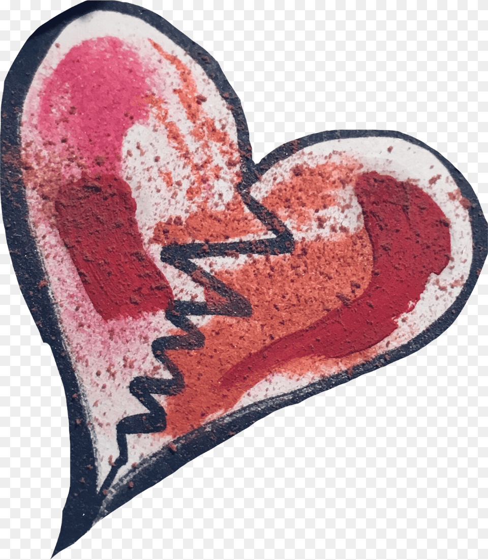 Makeup Heart Love Brokenheart Romantic Sad Lipstick Heart, Symbol, Person Free Transparent Png
