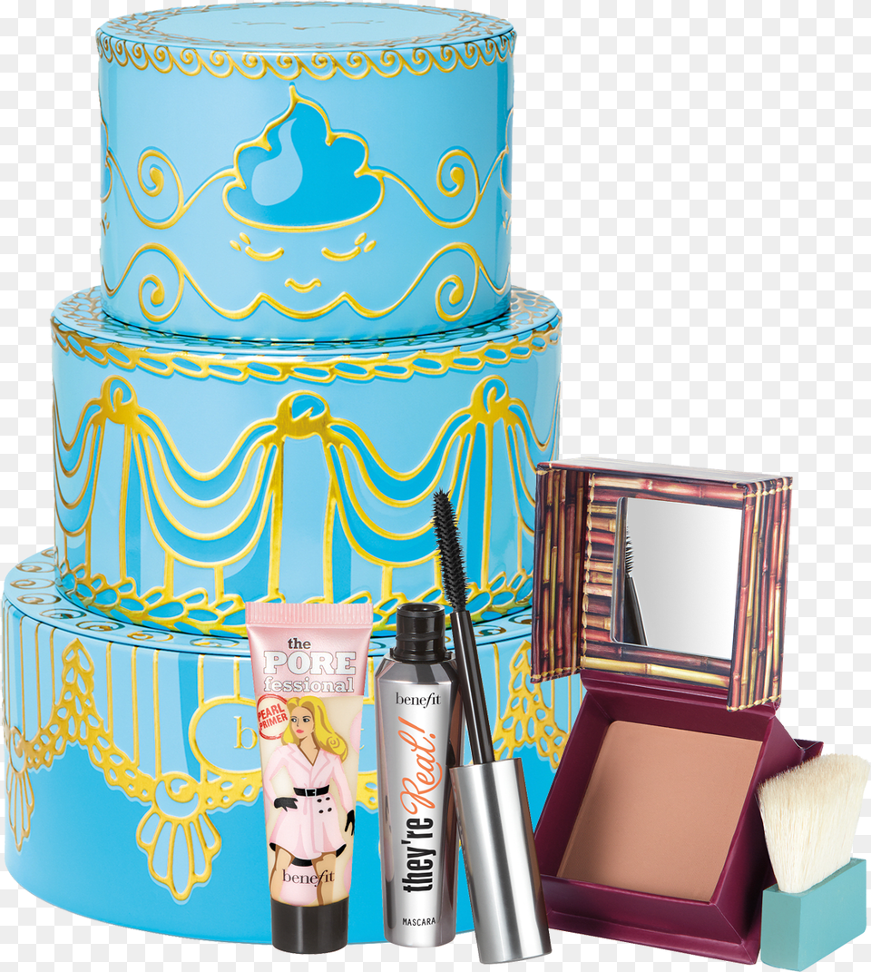 Makeup Kit Products Clipart Benefit Goodie Goodie Gorgeous, Cosmetics, Lipstick, Cake, Dessert Free Png