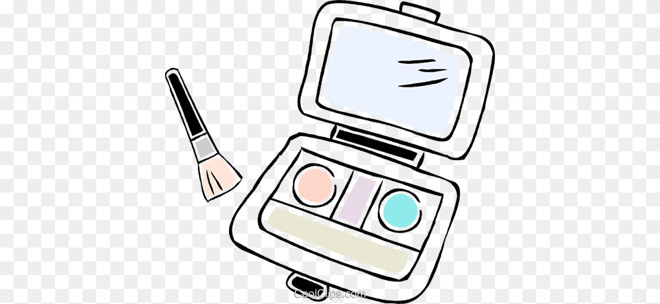 Makeup Kit Royalty Vector Clip Art Illustration, Head, Person, Face, Brush Png Image