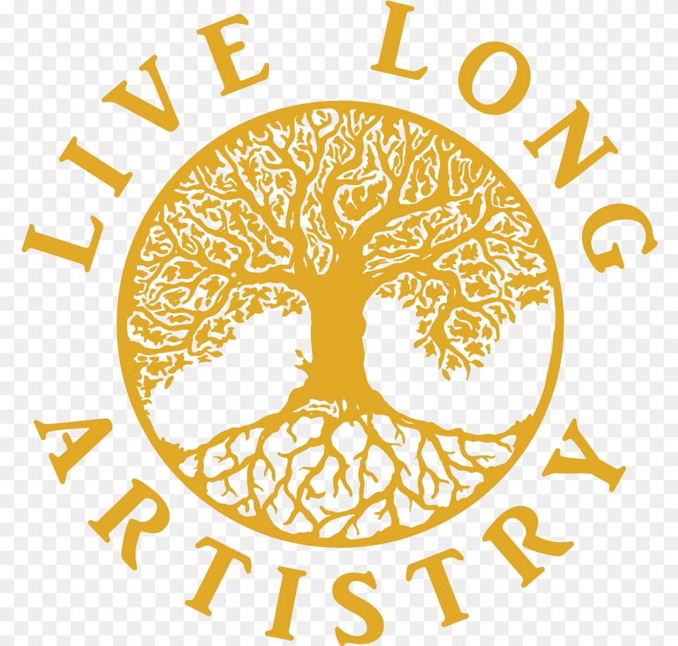 Makeup Logo Design For Live Long Circle, Emblem, Symbol Free Png