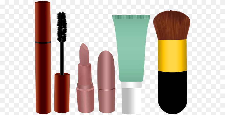 Makeup Mascara Lipstick Brush Primer Makeup Brush Rimel Maquiagem Em, Cosmetics, Device, Tool, Dynamite Png Image