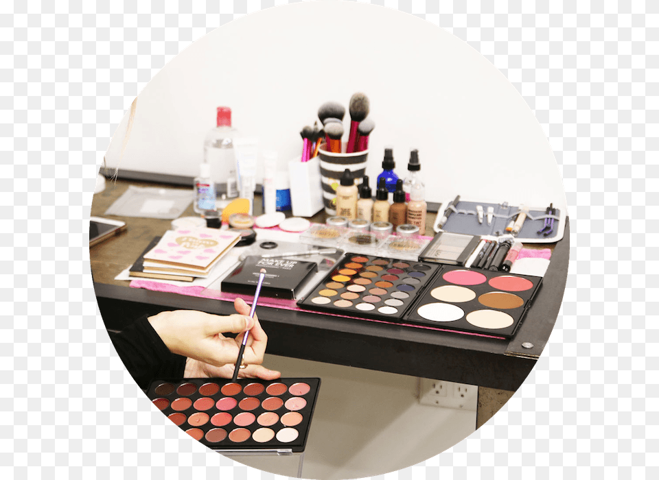 Makeup School In Denver Makeup Kit Eye Shadow, Paint Container, Palette, Cosmetics, Lipstick Free Transparent Png