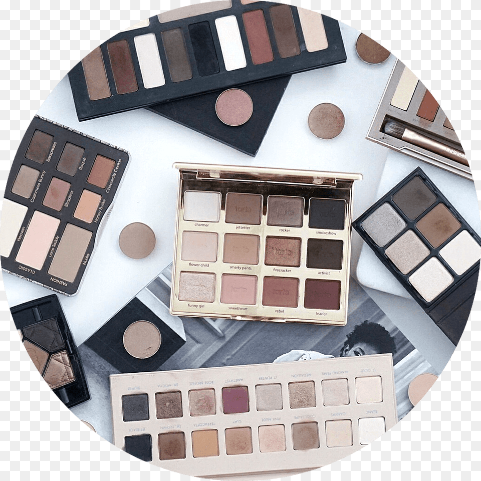Makeup School In Nyc Eyeshadow Palettes Best Eye Shadow, Paint Container, Palette, Cosmetics, Electronics Free Transparent Png