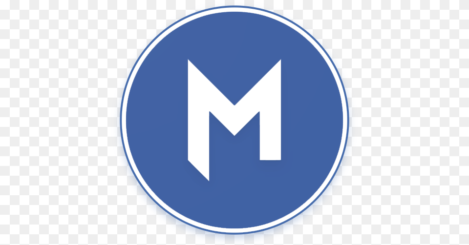 Maki Facebook And Messenger In One Awesome App Com Vertical, Sign, Symbol, Disk Png Image