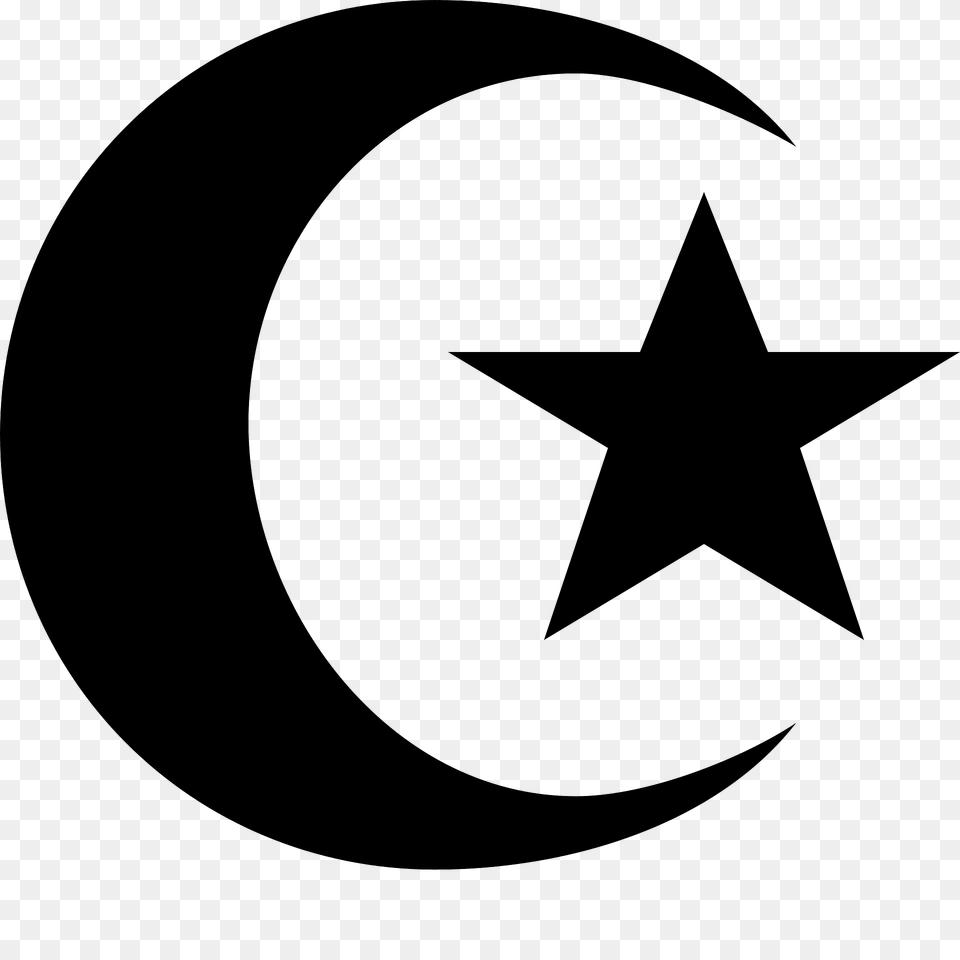 Maki Religious Muslim 15 Clipart, Star Symbol, Symbol Free Png