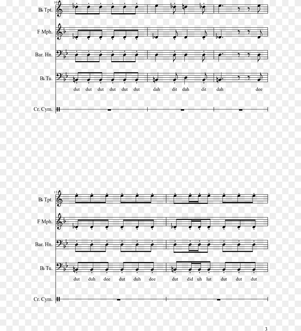Making A Krabby Patty Sheet Music 3 Of 5 Pages Sheet Music, Gray Free Transparent Png