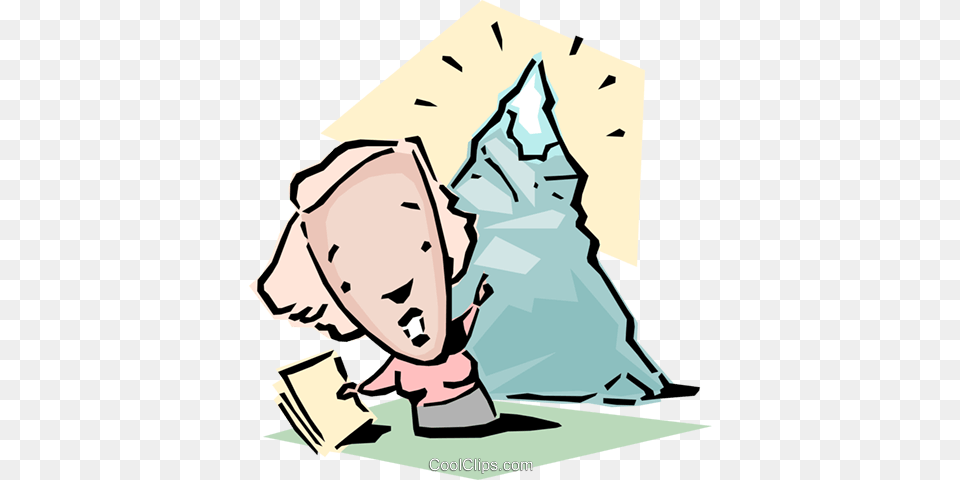 Making A Mountain Out Of A Molehill Royalty Free Vector Clip Art, Ice, Nature, Outdoors, Baby Png