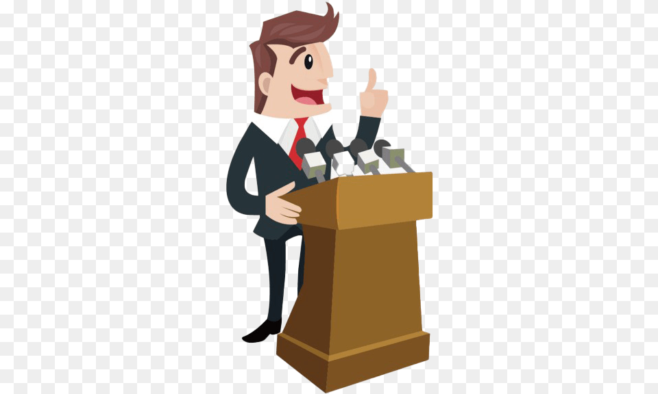 Making A Speech Free Man Making A Speech, Crowd, Person, Audience, People Png Image