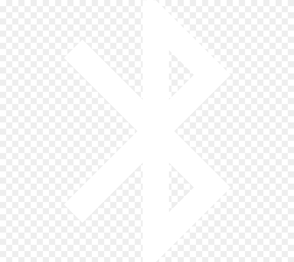 Making Bluetooth Mesh Simple With Dev White Bluetooth Logo, Symbol, Cross, Star Symbol Free Png Download
