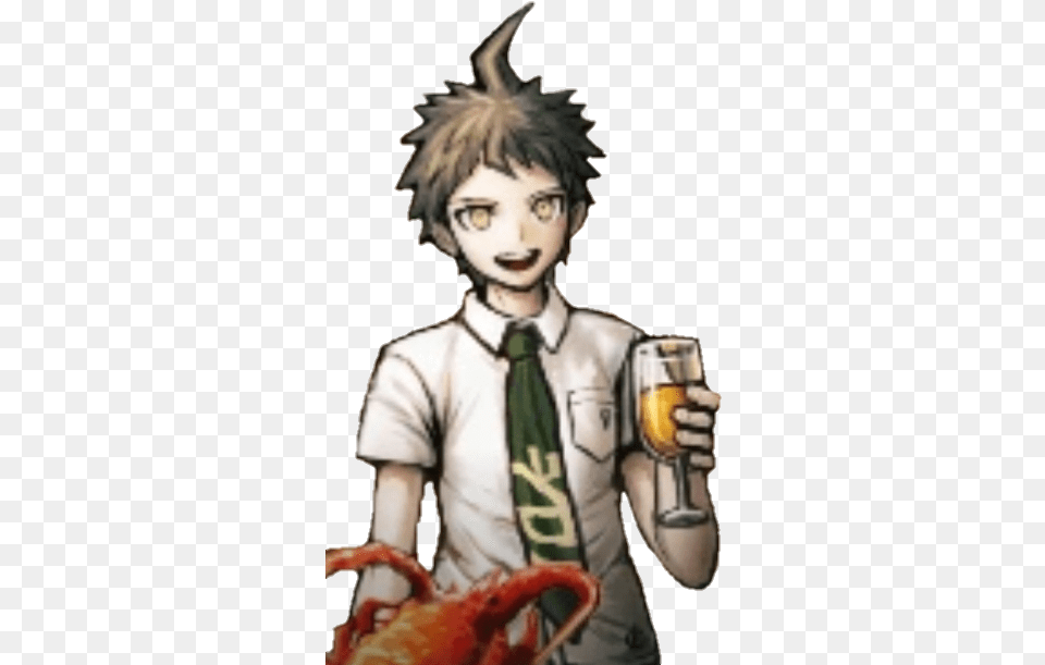 Making Danganronpa Images Into So That People Can Use Orange Juice Hajime Hinata, Publication, Book, Comics, Adult Free Png