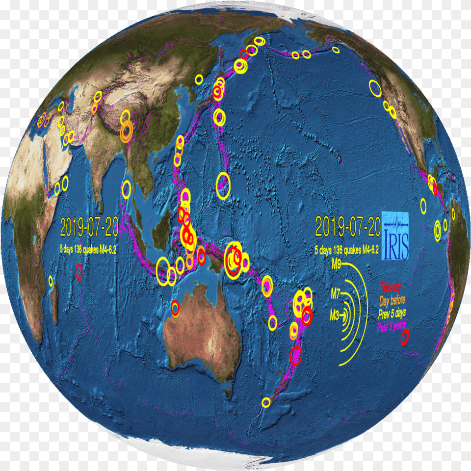 Making Spherical Earthquake Images Earth, Astronomy, Outer Space, Planet, Globe Png Image