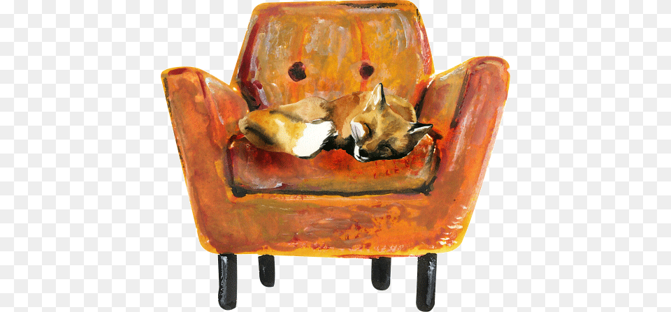Making The Simple Simply Amazing Watercolor Painting, Chair, Furniture, Armchair, Animal Free Png