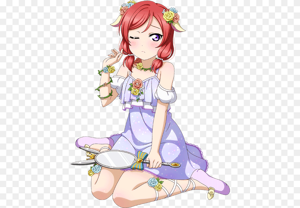 Makinishikino Lovelive Maki Freetoedit Wonderland Maki, Book, Comics, Publication, Child Free Png Download