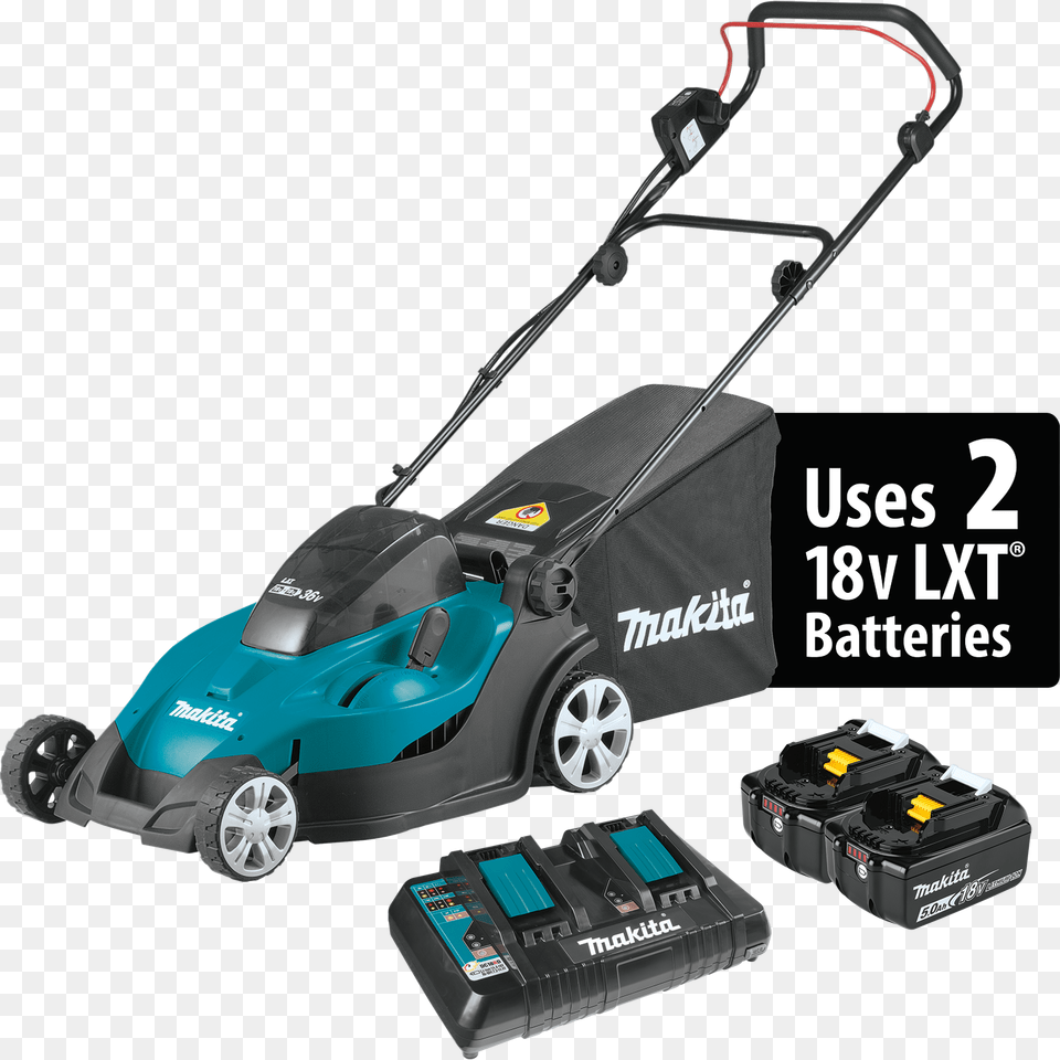 Makita Battery Lawn Mower, Grass, Plant, Device, Lawn Mower Png