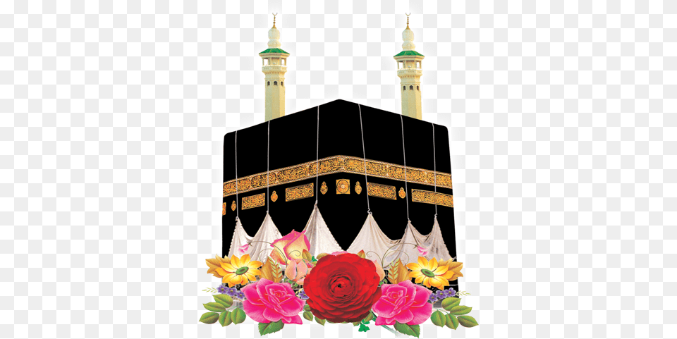 Makkah Kaaba, Flower, Plant, Rose, Art Free Transparent Png