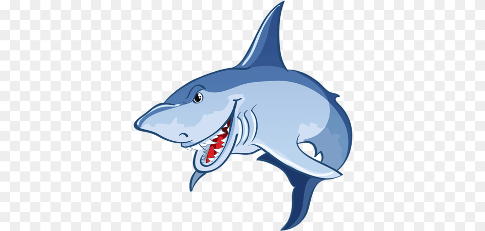 Mako Shark Clipart Animated Sea Animals Gif Transparent Background Shark Cartoon, Animal, Fish, Sea Life Free Png Download