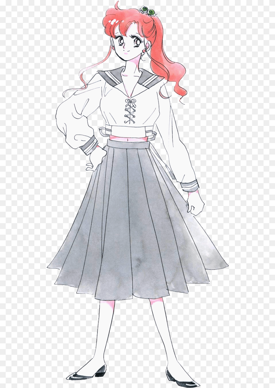 Makoto Kino Manga Makoto Kino School Uniform, Adult, Wedding, Publication, Person Png Image