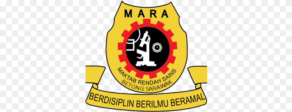 Maktab Rendah Sains Mara Logo Youtube Ong, Badge, Symbol, Emblem, Food Free Transparent Png