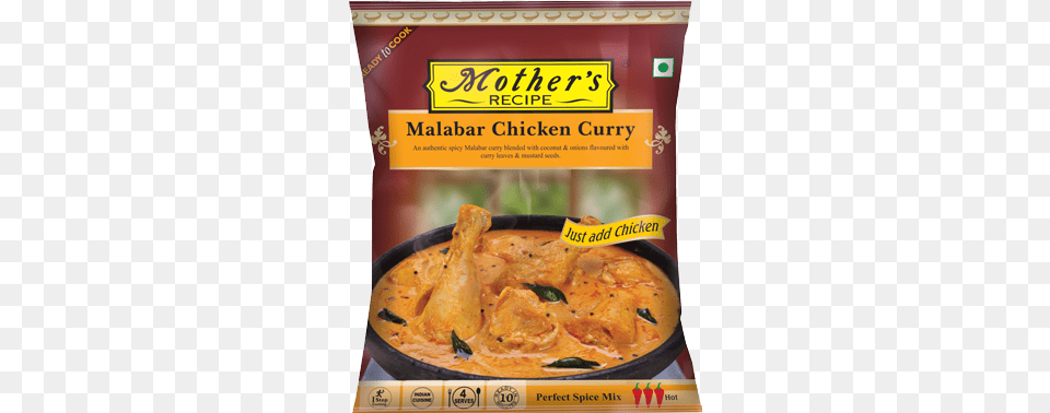 Malabar Chicken Curry Mix Mothers Recipe Ginger Paste, Food, Meal, Dish, Pizza Free Png