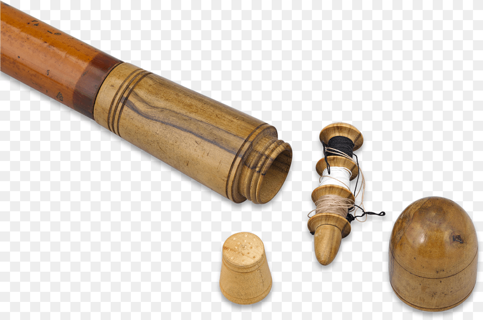 Malacca Sewing Kit Cane Bullet Free Png