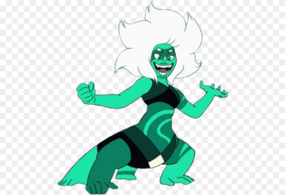 Malachite Fusion Jasper Lapislazuli Clipart Malachite Steven Universe, Baby, Person, Book, Comics Free Png Download