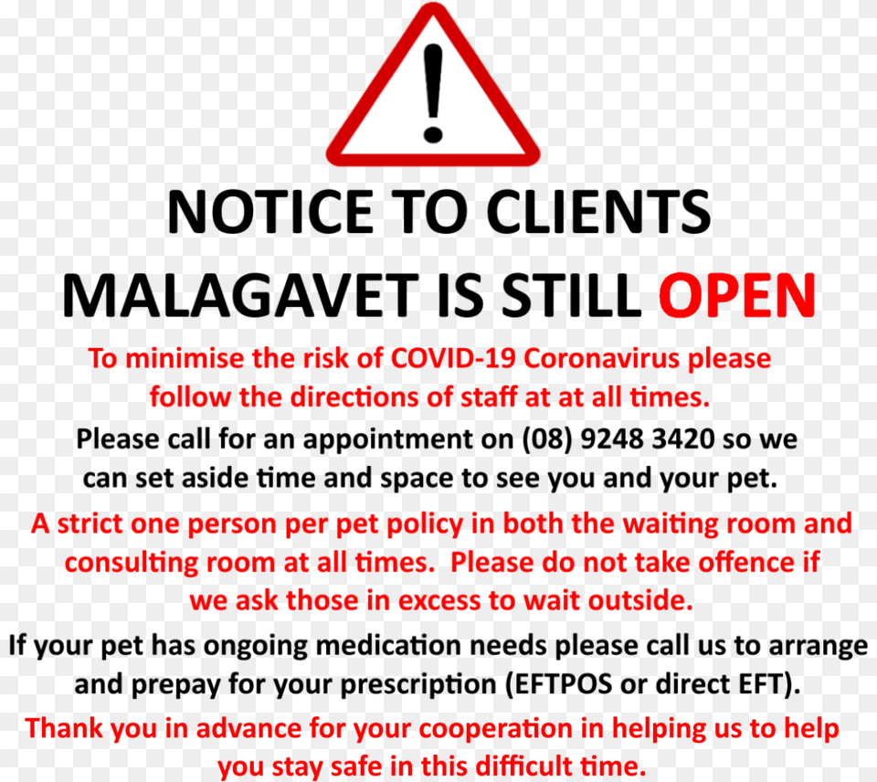 Malagavet Covid Warning, Sign, Symbol Png