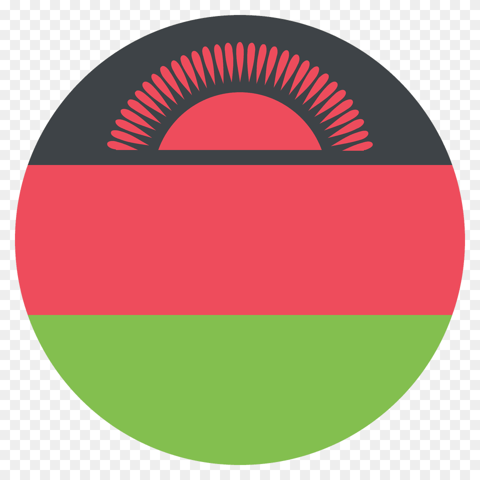Malawi Flag Emoji Clipart, Logo, Sphere, Bag, Disk Png Image
