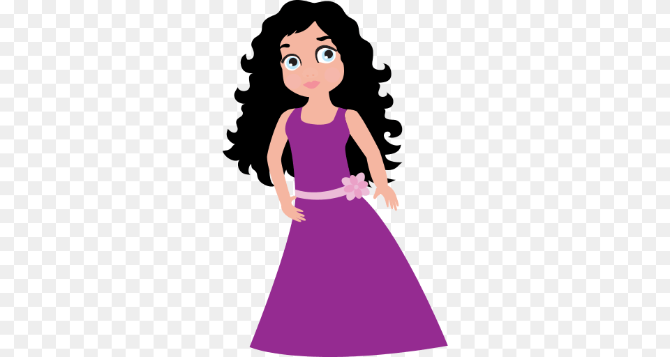 Malaysia Clipart Ancient, Purple, Clothing, Dress, Formal Wear Png