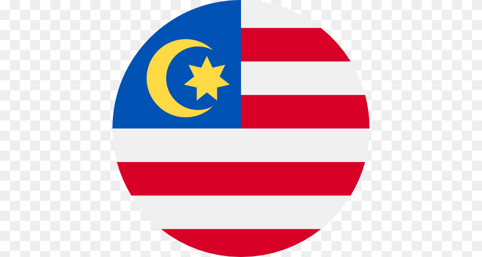 Malaysia Flag Country Icon, Logo, Sphere, Symbol Free Png