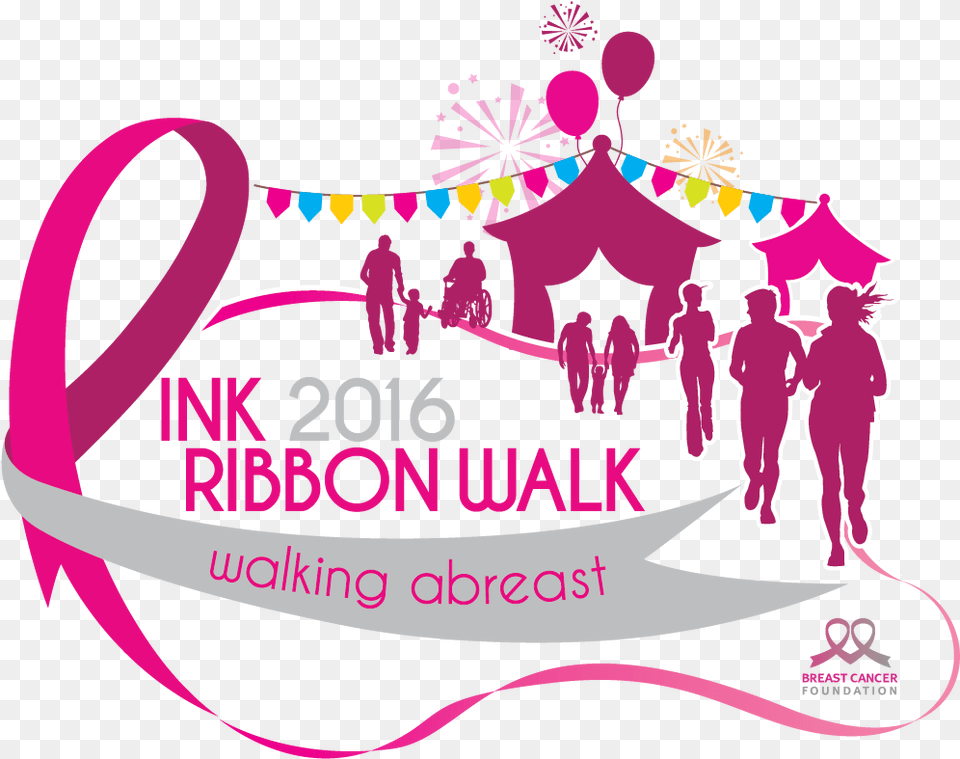 Malaysia Pink Ribbon Run 2016, Advertisement, Poster, Purple, Graphics Free Png Download