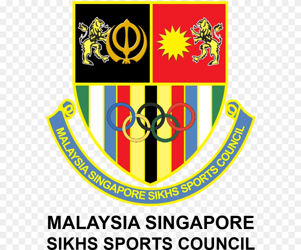 Malaysia Singapore Sikh Sports Council, Emblem, Symbol, Armor, Logo Png Image