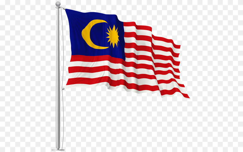 Malaysia Waving Flag, Malaysia Flag Free Transparent Png