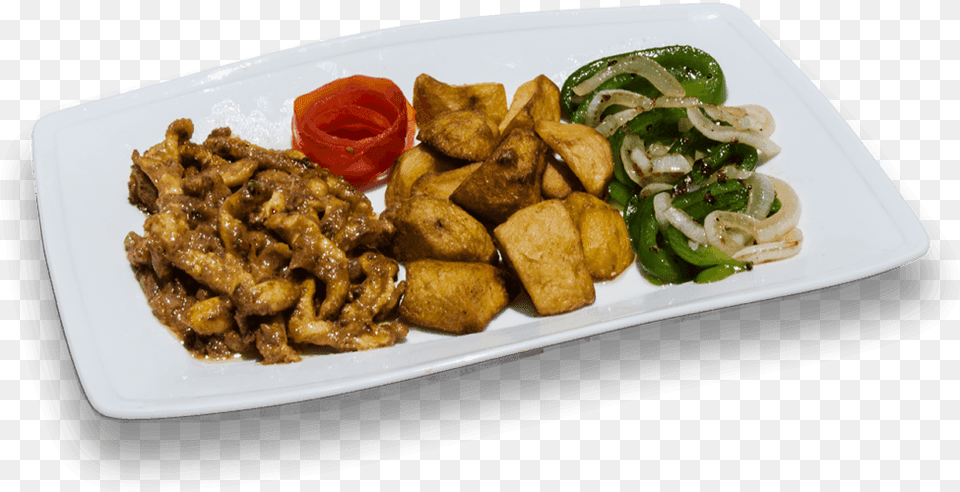 Malaysian Chicken Satay Home Fries, Dish, Food, Food Presentation, Meal Free Png