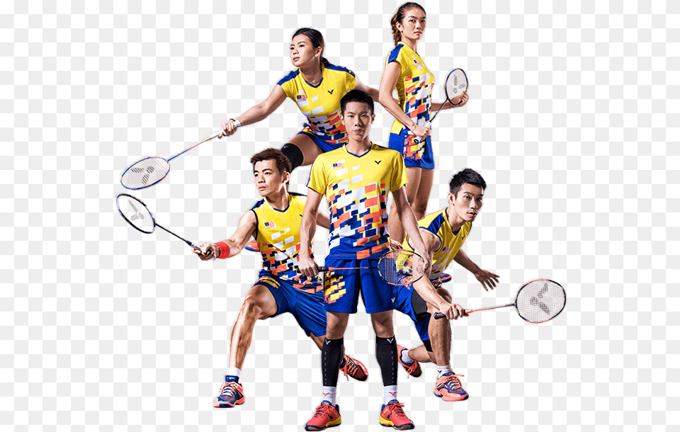 Malaysian National Team Malaysia Badminton Kit, Person, People, Adult, Woman Png Image
