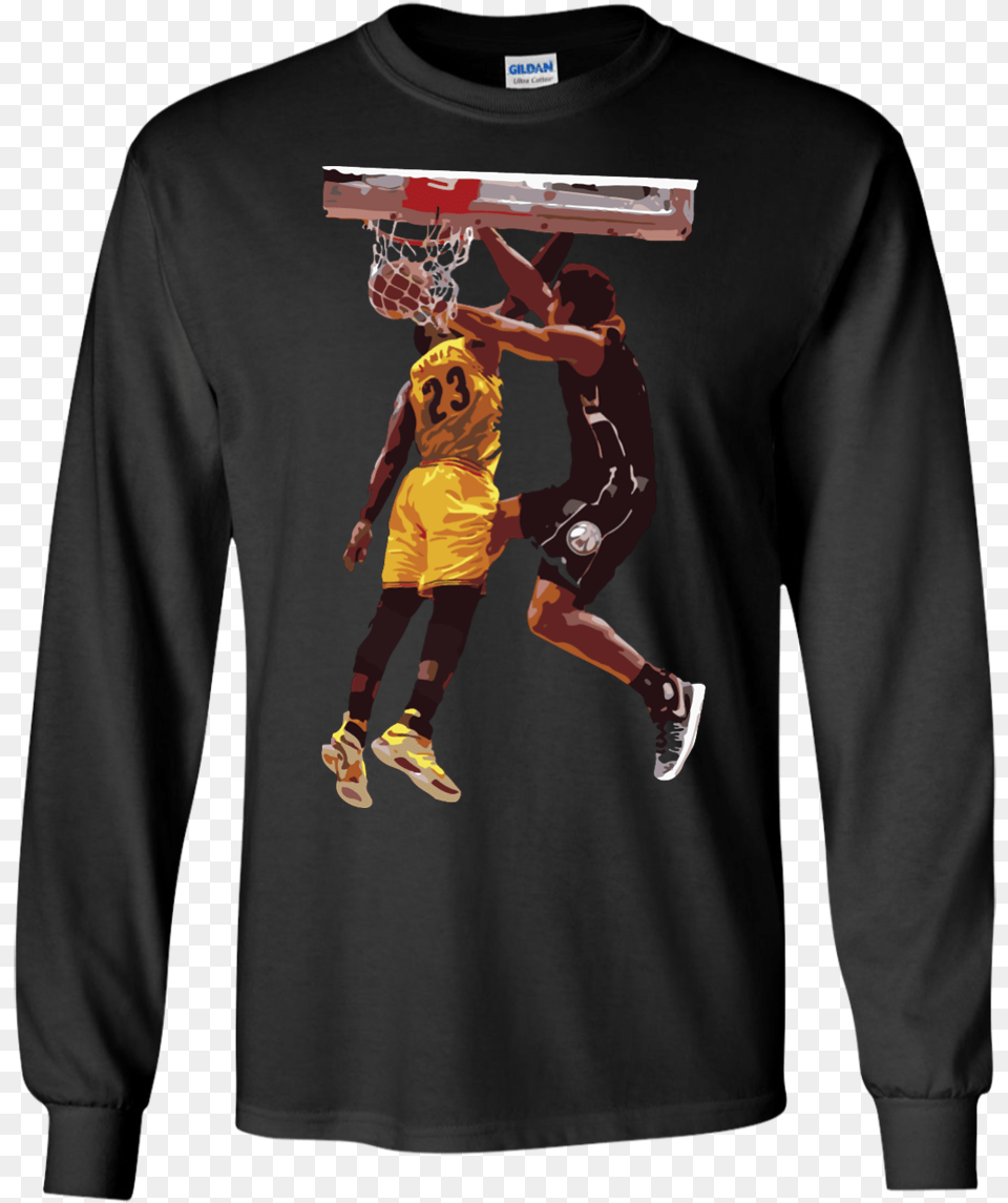 Malcolm Brogdon Dunk On Lebron James Shirt Hoodie All Gave Some Some Gave All 9 11 2001 16 Years Anniversary, T-shirt, Clothing, Long Sleeve, Sleeve Free Transparent Png