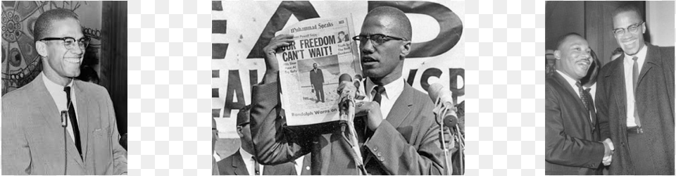 Malcolm X Black Pride Racism A Look, Person, Crowd, People, Adult Png Image