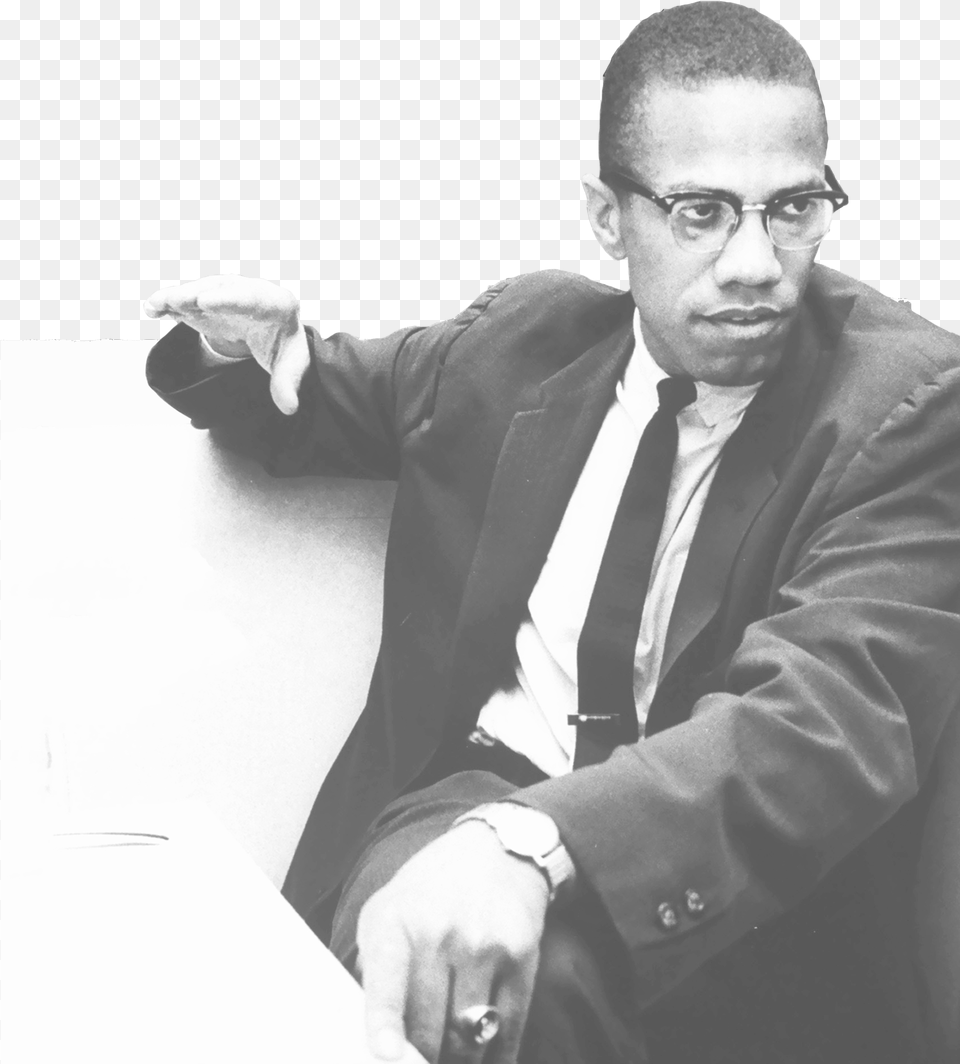 Malcolm X Manning Marable, Accessories, Tie, Suit, Portrait Free Transparent Png