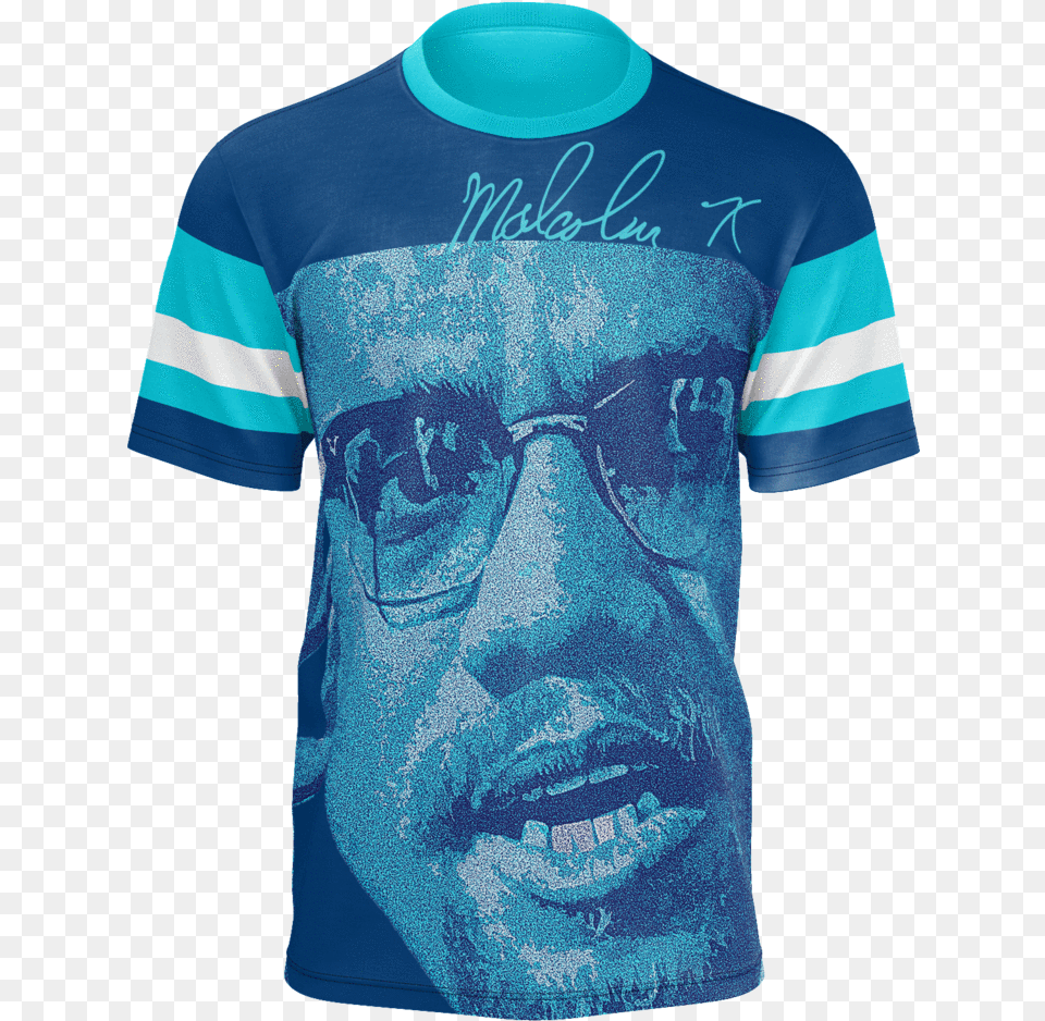 Malcolm X Men39s T Shirt Active Shirt, Clothing, T-shirt, Adult, Male Png Image