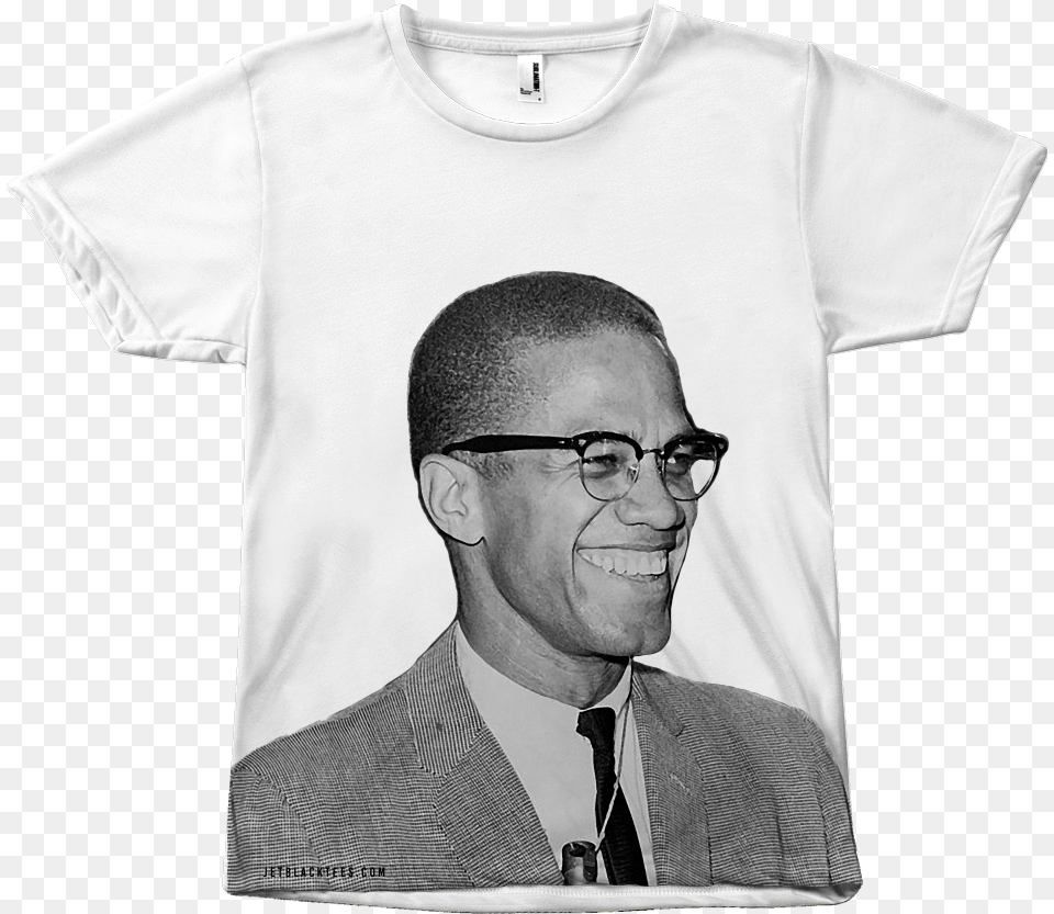 Malcolm X T Shirt Shirt, T-shirt, Clothing, Person, Man Png