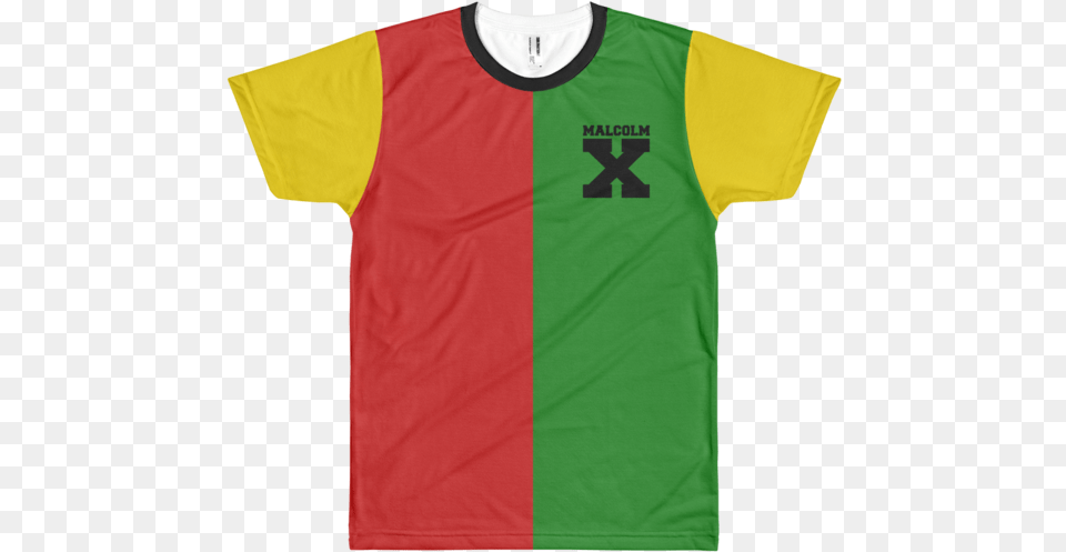 Malcolm X Vintage Style Baseball T Shirt Active Shirt, Clothing, T-shirt Free Transparent Png