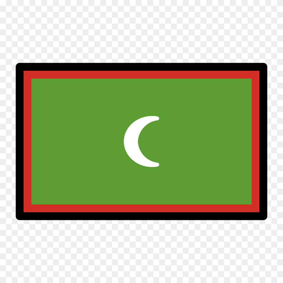 Maldives Flag Emoji Clipart, Nature, Night, Outdoors, Astronomy Free Png